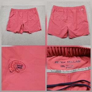 Gator Creek Peter Millar Shorts Mens XXL Pink Performance Golf Athletic